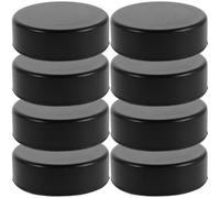 Alasum 20 Pièces Rondelle de Hockey de Rue Palets de Hockey sur Table PU Noir Portable et Parties de Table Pratique Personnelle en Extérieur