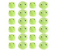 Alasum 24 Pièces Petite Grenouille Décorative en Résine Verte, Figurine Mignonne pour Micro-Paysage, Décoration de Bureau Maison