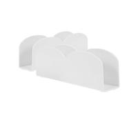 Alasum 2pcs Clips de Stabilisation pour Parc Bébé en Abs Blanc, Accessoires Sécurisant la Base et Évitant Le Repli, pour Maison et Voyage
