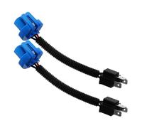 Alasum 2pièces Adaptateur Faisceau Câblage Phare Voiture à Connecteur Stable pour Conversion Ampoule Installation Facile et Transmission Courant Fiable