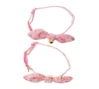 Alasum 2pièces Collier Décoratif à Clochette et Collier de Fleurs pour Chaton Accessoires Élégants pour Photo ou Fête