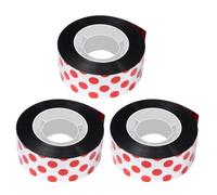 Alasum 3 Pièces Ruban Épouvantail Pet Ruban de Départ pour Jardin et Verger, Rouge, 3 Rouleaux, Réfléchissant, Chasse Les Oiseaux, pour Jardiniers et Agriculteurs