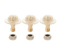 Alasum 3 Pièces Valve de Remplacement Cuivre pour Gilets de Sauvetage Gonflables Noyaux Durables Résistants Aux UV Eau de Mer Valves Étanchéité Rapide pour Équipements de Sécurité