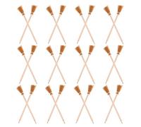 Alasum 30 Pièces Crayons de Balai de Sorcière en Bois pour Halloween Écriture Fluide et Prise Confortable, Décoration Créative pour Fêtes à Thème Halloween Garçon et Filles