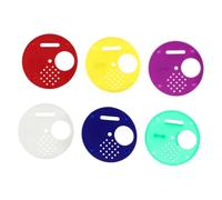 Alasum 36 pièces Disques Entrée Ronde pour Ruche Portail de Nid Abeille Plastique Outils Apiculture avec Rotation pour Contrôle Entrée Adapté Aux Ruches à Fente Couleur Aléatoire