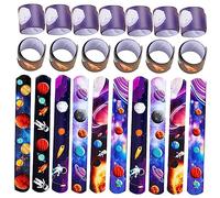 Alasum 36pièces Bracelets Claque Space Thème Pour Garçon Fille Accessoires De Fête Amusants Pour Anniversaire Et Remplisseurs De Pinata Style Aléatoire