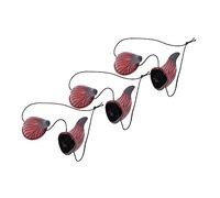Alasum 3paires Headbands Avec Cornes De Démon Pour Cosplay Accessoires De Fête Pour Halloween Élastiques Et Réutilisables Parfaits Pour Performances Et Déguisements