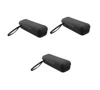 Alasum 3pièces Étui Rigide pour Microphone Portable De Rangement Et Imperméable avec Zip pour Microphones sans Fil Et Accessoires Housse De Transport Pratique Et