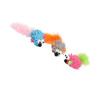 Alasum 3pièces Jouets Souris pour Chats Jouets Interactifs Lot de De Dentition pour Chatons Et Chats Forme De Souris Mordillement Correction