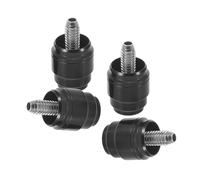 Alasum 4 Inserts Rapides pour Aiguilles D’huile de Frein à Disque Hydraulique Vélo, Alliage Aluminium Léger, Écrous de Compression Étanches, Réparation Compatible Système