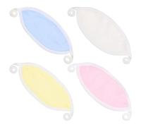 Alasum 4 Pièces Ceinture Abdominale Design sans Couture pour Bébé en Coton Offrant une Chaleur Douce pour L'abdomen Zone Ombilicale des Nourrissons