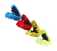 Alasum 4 Pièces Cordes d'attache Réglables à Trois Brins pour Garçon et Filles, Sangles en Tissu Couture Haute Densité, pour Jeux Extérieurs et Fêtes Scolaires Couleur Aléatoire