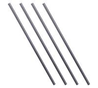 Alasum 4 Pièces Graphite Electrode Rods Heat Resistant Carbon Stirring Sticks For Lab Electrolysis And Metal Melting