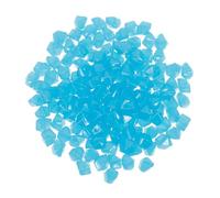Alasum 400 Pierres Phosphorescentes Bleues pour Aquarium, Décor de Gravier Lumineux 400pcs, Décorations Sûres pour Poissons et Plantes, pour Bassin et Jardin Nocturne