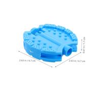 Alasum 5 Paires Pédales de Tricycle Garçon Fille Antidérapantes Plastique Repose Confortable et Stable pour Cyclistes Herbe Accessoires Faciles à Installer pour Sécurité et Confort