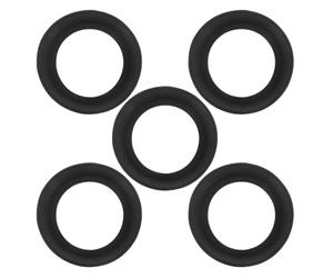 Alasum 5 Pièces Cache-oculaire et Assure Une Hygiène Efficace pour Microscope en Caoutchouc Noir, Adapté aux Oculaires de 29-31mm, Améliore Le Contraste pour L'observation Astronomique
