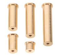 Alasum 5 Pièces Insert de Poids pour Tête de Club de Golf, 2g à 10g, Or | Cuivre, Installation Facile, Stabilité Accrue du Swing, pour Parcours de Golf, Débutants et Pros
