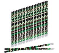 Alasum 50 Crayons de Camouflage Légers et Pratiques en Bois pour Étudiants et Enseignants pour Projets Artistiques et Dessin en Classe