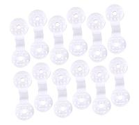 Alasum 50 pièces Clips de Fixation Plastique pour Filet Pare-Soleil Pinces Robustes pour Toile Ombrage Lot de Clips Résistants pour Serre Jardin Protection Le Vent Insectes