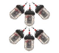 Alasum 6 pièces Cage à appâts pour Carpe Support léger et Portable pour amorces Accessoires compacts Aide à l'appâtage Capture de carpes