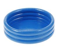 Alasum 64 Bleue pour Maison de Poupée Décor de Plage Miniature Figurines Mini Piscine Extérieure pour Scène de Fête Plage Accessoires de Micro-paysages et Décorations