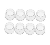 Alasum 8 pièces Hydroponic Plant Pot Transparent Micro Landscape Terrarium for Succulents Desk Decoration Modern Chic Design for Home and Office