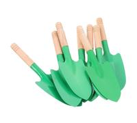 Alasum 8 pièces Pelles de Jardin à Main Métal avec Manche Bois Outil Creuser Terre Ergonomique pour Jardinage Creusage Sol et Désherbage