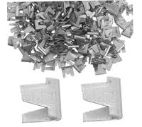 Alasum 800pièces Clips De Cage Fil De Fer pour Oiseaux Et Lapins Fermoirs Métalliques De Fixation Sécurisés Connecteurs pour Cages De Poules