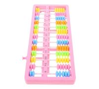 Alasum Abacus Plastique Rangées Perles Colorées Outil Arithmétique Éducatif Portable pour Apprendre à Compter Calcul Mental et Activités Mathématiques Garçon Fille
