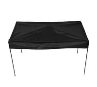 Alasum Abri de Soleil pour Chariot Pliant et Utilitaire, Toile Oxford Résistante la Déchirure Couverture Imperméable, pour Camping et Événements Sportifs, Couleur Noir