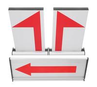 Alasum Accessoire avec Tableau Indicateur de Direction Flèche Rouge en Alliage D'aluminium Arbitre Basketball pour Changement de Possession en Match de Basketball