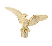 Alasum Accessoire Ornemental Aigle pour Mât De Drapeau en Plastique Fixation Sécurisée pour Auditorium Et Espaces Extérieurs Léger Et Solide sous Toutes Conditions Météo