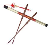 Alasum Accessoires pour Dulcimer en Bambou et Bois D'ébène Noir, 2 Pièces Pratiques et Bien Conçues pour Performance et Apprentissage du Yangqin