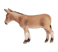 Alasum Âne Miniature Debout en Plastique Rigide, Modèle Animal Réaliste, Figurine D’âne pour Garçon et Filles, Ornement Décoratif pour Bureau et Maison, Animal D’Animaux de Ferme, Taille