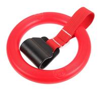 Alasum Anneaux De Traction pour Bébé Rouge Réglable, Poignée Annulaire pour Tout-Petit, Anneaux De Sécurité pour Apprentissage Debout, Jouet d'exercice Portatif pour Lit Et Parc, Aide à La Marche