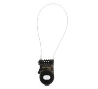 Alasum Antivol à Code Rétractable pour Snowboard et Vélo Câble de Sécurité en Acier Transparent Noir Léger et Compact Antivol Portable Multifonction pour Sports D’Hiver et