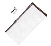 Alasum Bâche Isolante indéchirable 3x3 M pour poulailler extérieur - Protection hivernale résistante Froid avec Corde et Attaches - Installation Facile pour Cages à Poulets en Hiver