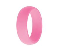 Alasum Bagues en Silicone Colorées Arc-en-ciel 8mm Ensemble de 10 Couleur Aléatoire Alliance Alternative Pratique pour Femmes et Couples, pour Activités Physiques et Natation