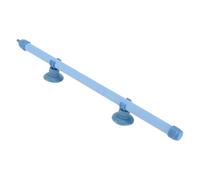 Alasum Barre à Bulles d'air pour Aquarium 10 Pouces Bleu avec Ventouses en Caoutchouc Solide, Crée de Fines Bulles pour Décoration et Oxygénation du Poisson