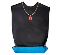 Alasum Bavoir Imperméable pour Adulte en Polyester Léger, Pliable et Pratique, Accessoire Essentiel Repas des Personnes Âgées Design Humanisé
