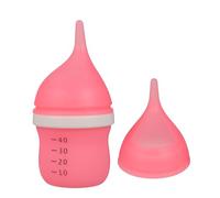 Alasum Biberon pour Chatons Tétine en Silicone Douce, Anti-Colique, Rose, Capacité Adaptée, Alimentation Sûre pour Chiots et Petits Animaux - Distributeur de Lait pour Nourrissage et