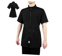Alasum Blouse de Toilettage pour Animaux avec Vêtement de Travail pour Chat Blouse de Barbier Fibres Durable Lavable pour Toilettage
