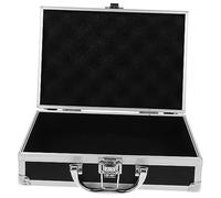 Alasum Boîte de Rangement Aluminium Multifonction Portable Mallette Rigide Aluminium avec Capacité Mallette de Transport Sécurisée pour Outils et Accessoires Homme Compacte