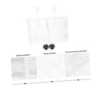 Alasum Boîte Disolation Double pour Poissons Juvenescent Séparation Sécurisée avec Plaque Adaptée Aquarium et Reproduction