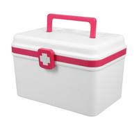 Alasum Boîte D'organisation D'urgence Familiale Grosse Capacité en Pp avec Compartiments Multilayers pour Rangement Organisé et Protection des Remède, pour Voyage et Usage Extérieur