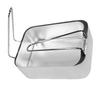 Alasum Boîtes à Lunch Portables en Aluminium Vintage 2 Pièces, Capacité 1-2l, Étanches Couvercle, pour Camping et Activités en Plein Air