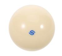 Alasum Boule de Billard D’Entraînement Blanche à Points Bleus 57 MM Résistante à L’Usure pour Billard Sportif et Snooker Accessoire Précis pour Exercices de Contrôle et Jeu à Domicile