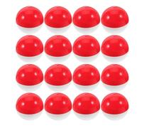 Alasum Boules Torsadées Vides 50 Mm Rouges et Blanches, Lot de 50 Pièces, Distributeur Automatique Compatible, Présentoir de Rangement pour Bonbons, pour Fêtes, Mariages et Anniversaires