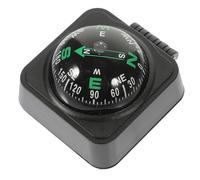 Alasum Boussole Automobile de Haute Précision en Boule Abs et Acrylique pour Tableau de Bord, Accessoire Pratique et Élégant pour Voiture et Bateau Lors D'activités Extérieures