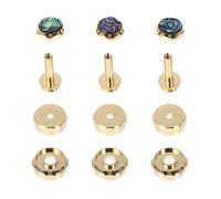 Alasum Boutons Pression Trompette Cuivre Doré Accessoires Durables et Pratiques pour Instrument à Vent Couvercles de Bouton Résistants à Usure Outils Portables pour Musiciens